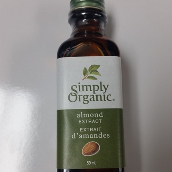 Extrait d'amandes - Simply Organic 59 ml